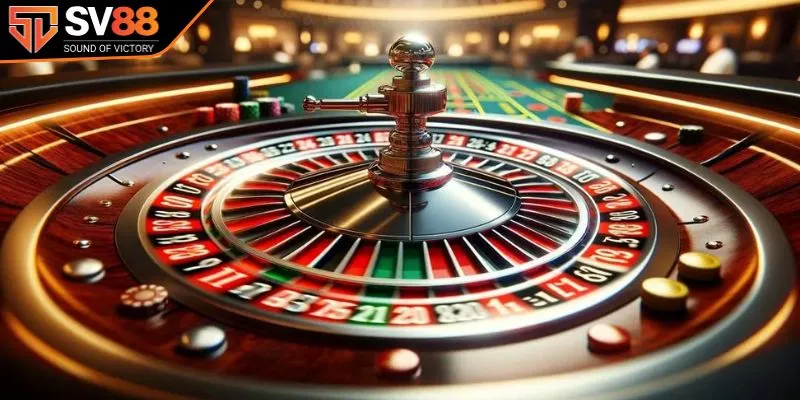 Roulette vòng quay may mắn đầy kịch tính tại sảnh Casino SV88